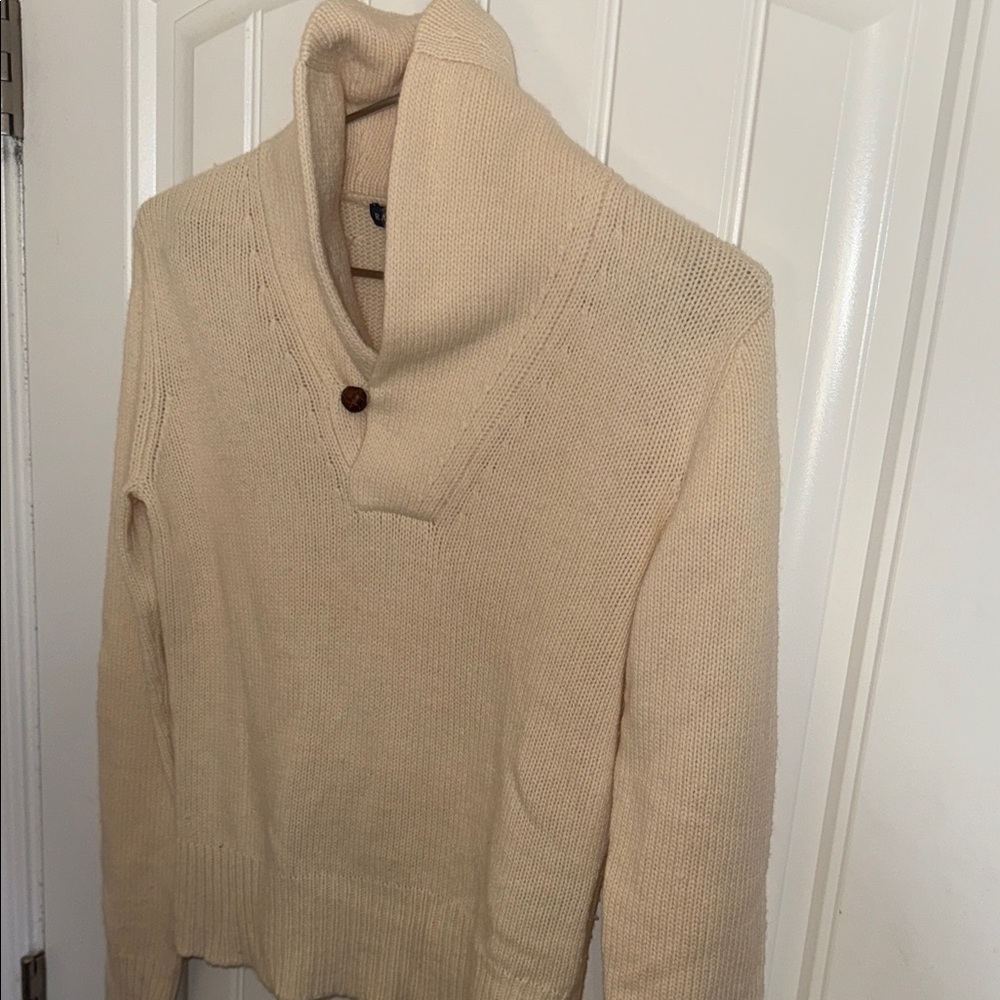 Ralph Lauren Beige Cowl Neck cashmere women’s Sweater - Picture 5 of 16
